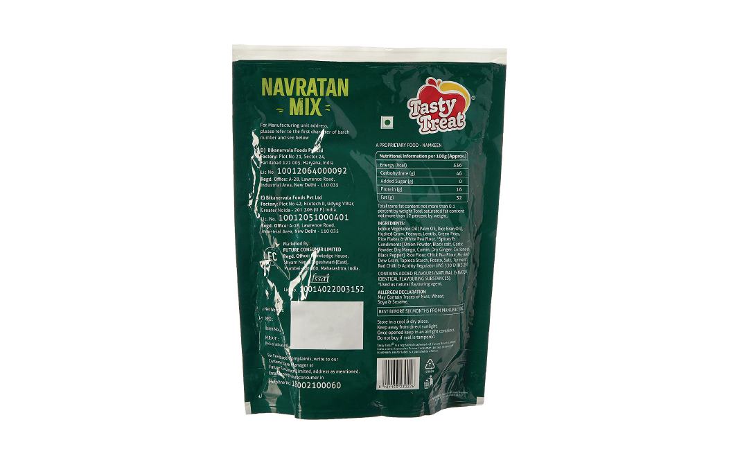 Tasty Treat Navratan Mix Chak Chak Chabao   Pack  350 grams